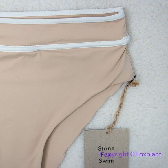 NEW Stone fox swim free people juniper high waisted bikini‎ bottoms, size M - Picture 10 of 15